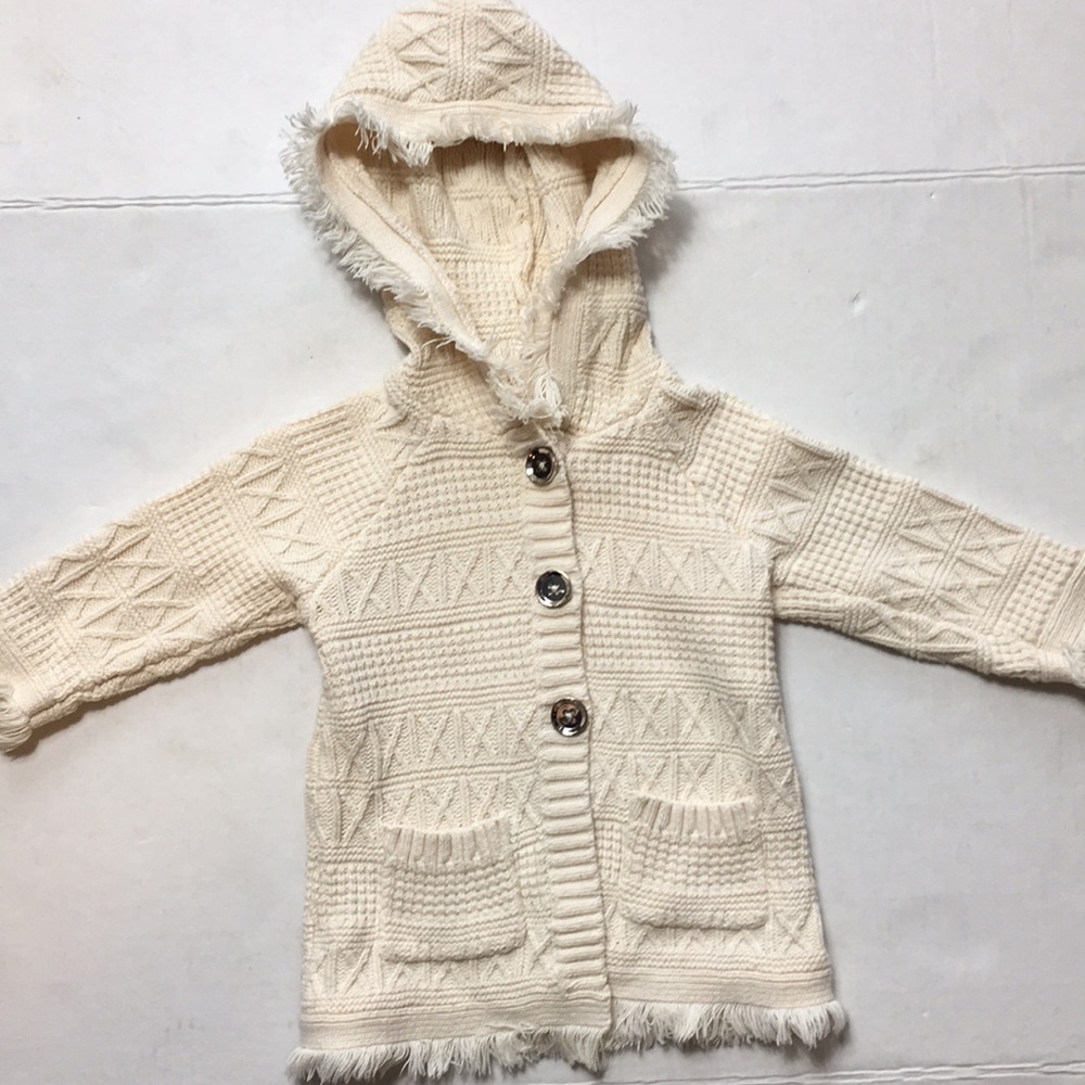 Dakini | Girl’s toddler sweater 18 months hoodie hooded top